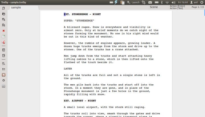 free playwriting software for mac
